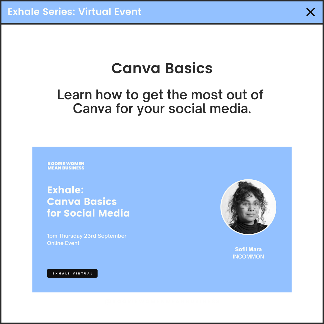 Exhale: Canva Basics